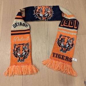 Orange and Blue Detroit Tigers Scarf